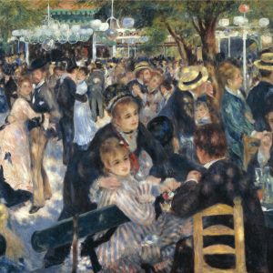 Baile en el Moulin de la Galette — Pierre-Auguste Renoir