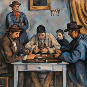 Los jugadores de cartas — Paul Cézanne