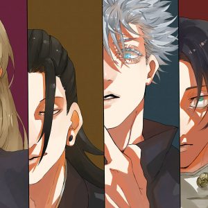 Cuatro Miradas de Jujutsu Kaisen