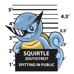 Squirtle, Retrato Rebelde