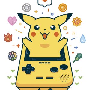 Pikachu y la Consola Amarilla