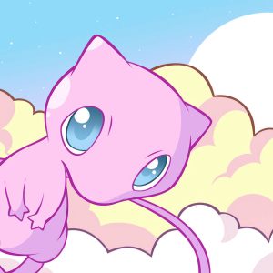 Mew entre Nubes de Algodón