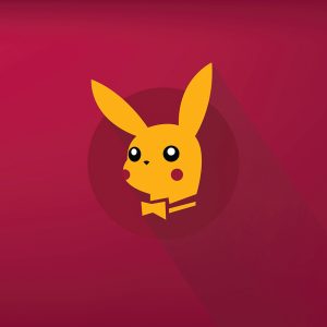 Pikachu, Elegancia en Rojo