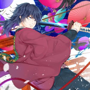 Giyu Tomioka: Sombrillas de Colores