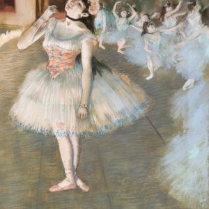 Bailarina en Tonos Pastel