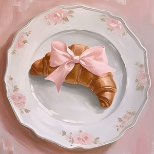 Croissant con Moño