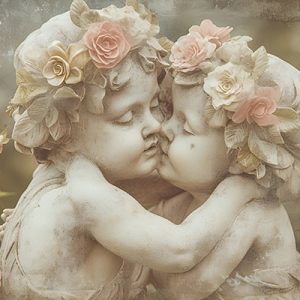 Beso entre Rosas