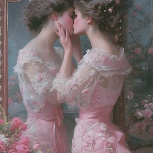 Reflejo entre Rosas