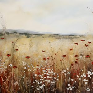 Amapolas entre las Espigas