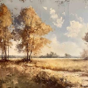 Árboles de Otoño en el Campo