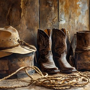 Botas, Sombrero y Soga