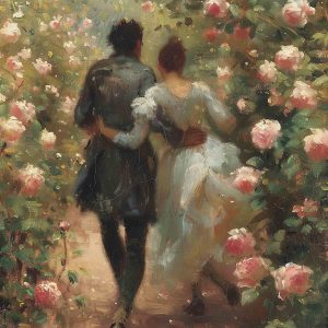Paseo entre Rosas