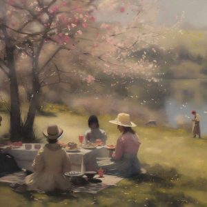 Merienda junto al Lago