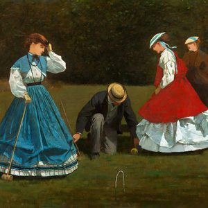 Partida de Croquet