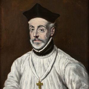 Retrato con Cruz Dorada