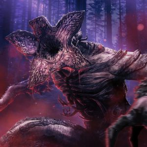 Demogorgon Bajo la Luz Violeta