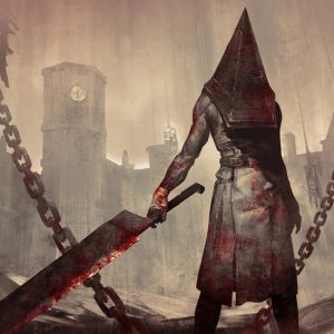 Pyramid Head Entre Cadenas