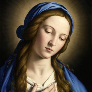 La Virgen del Manto Azul