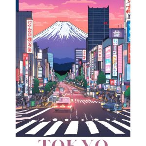 Tokio y el Monte Fuji