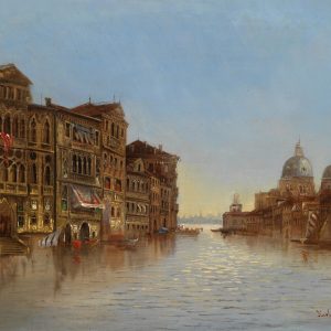 Canal entre Palacios