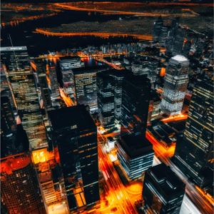 La ciudad trazada en luz