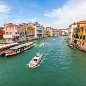 Venecia sobre el Gran Canal